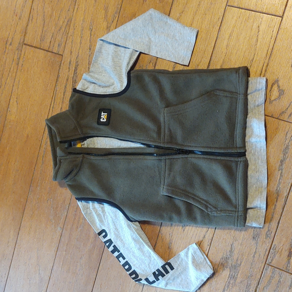 Boys CAT Shirt and Vest Bundle